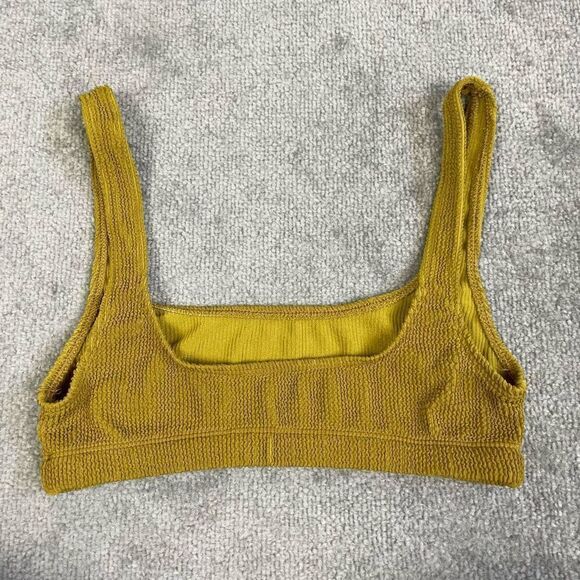 Good American Essentials Scoop Bra Bikini Top Intimates Women’s 3/4 NWOT - Picture 3 of 4